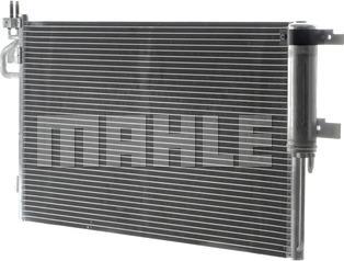 MAHLE AC 103 000P - Condenser, air conditioning www.parts5.com