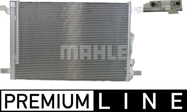 MAHLE AC 772 000P - Kondenzator, klimatska naprava www.parts5.com