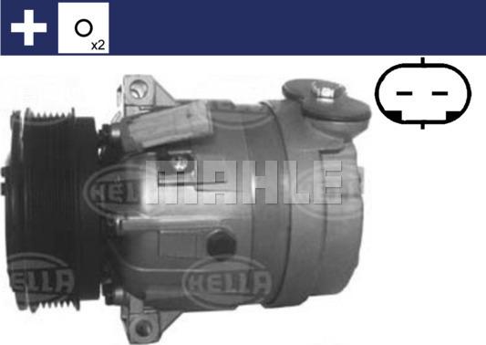 MAHLE ACP 320 000S - Compressor, air conditioning www.parts5.com