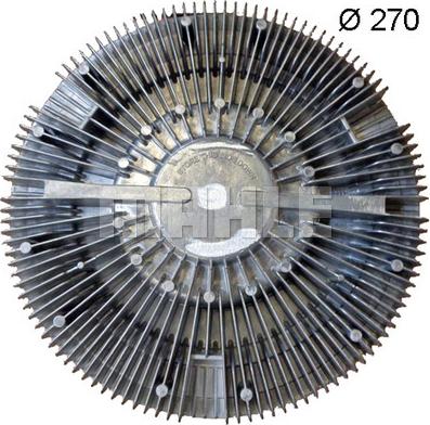 MAHLE CFC 7 000P - Clutch, radiator fan www.parts5.com