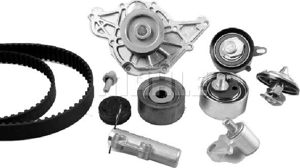 MAHLE CPK 140 000P - Vízpumpa + fogasszíj készlet www.parts5.com