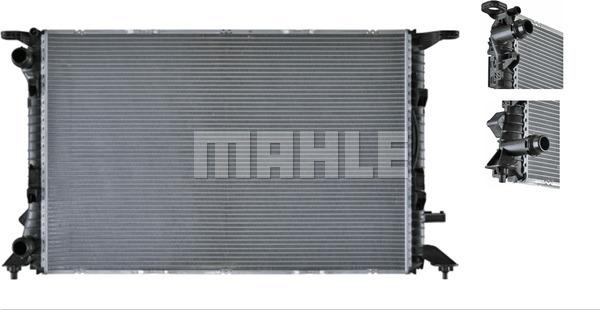 MAHLE CR 905 000P - Radiator, racire motor www.parts5.com