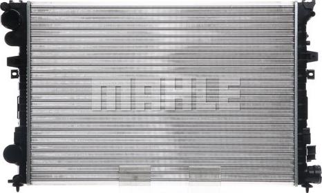 MAHLE CR 587 001S - Radiator, engine cooling www.parts5.com