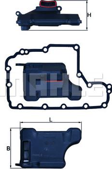 MAHLE HX 157D - Filter hidravlike, avtomatski menjalnik www.parts5.com