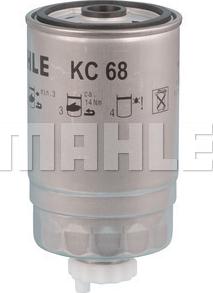 MAHLE KC 68 - Filter goriva www.parts5.com