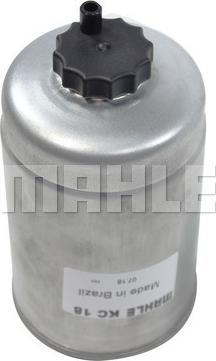 MAHLE KC 18 - Fuel filter www.parts5.com