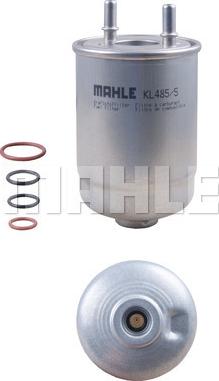 MAHLE KL 485/5D - Filtre à carburant www.parts5.com