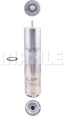 MAHLE KL 579D - Filtro combustible www.parts5.com