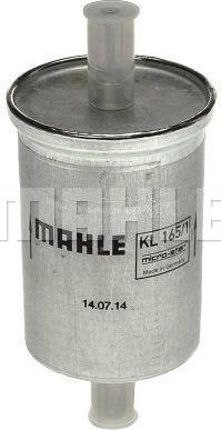 MAHLE KL 165 - Kraftstofffilter www.parts5.com