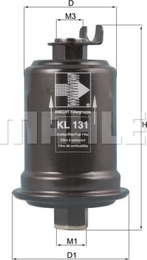 MAHLE KL 131 - Filtr paliwa www.parts5.com