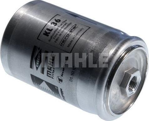 MAHLE KL 36 - Filter goriva www.parts5.com