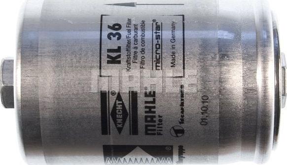 MAHLE KL 36 - Filter goriva www.parts5.com