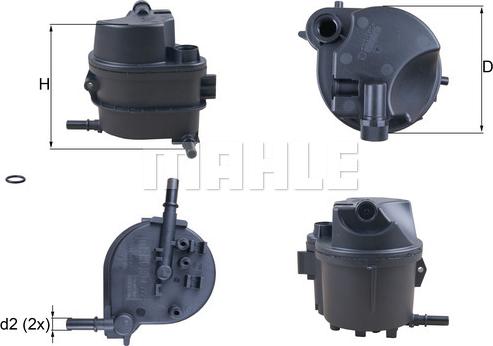 MAHLE KL 777D - Φίλτρο καυσίμου www.parts5.com