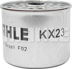 MAHLE KX 23 - Топливный фильтр www.parts5.com