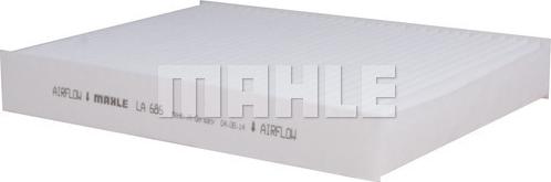 MAHLE LA 686 - Filtro, aire habitáculo www.parts5.com