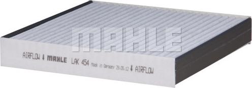 MAHLE LAK 454 - Filtru, aer habitaclu www.parts5.com