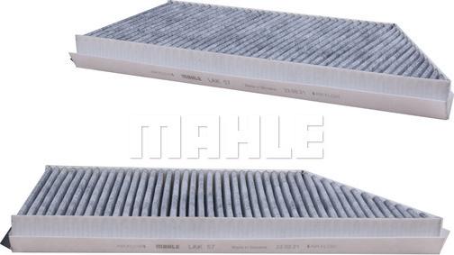 MAHLE LAK 57 - Filter, interior air www.parts5.com