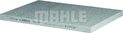 MAHLE LAK 36 - Filter, interior air www.parts5.com