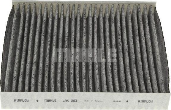 MAHLE LAK 293 - Filter,salongiõhk www.parts5.com