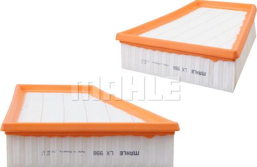 MAHLE LX 998 - Filtro de aire www.parts5.com