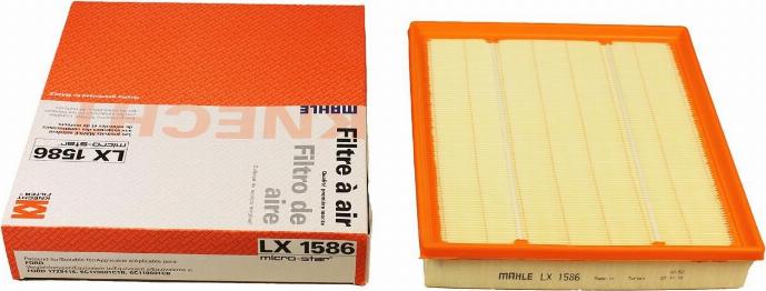 MAHLE LX 1586 - Air Filter www.parts5.com