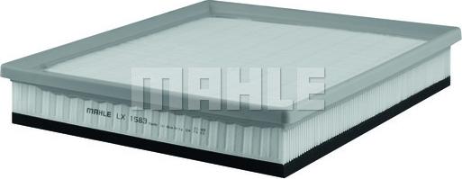 MAHLE LX 1583 - Воздушный фильтр www.parts5.com