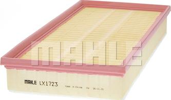 MAHLE LX 1723 - Filtru aer www.parts5.com