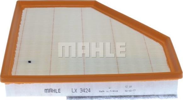 MAHLE LX 3424 - Filtro de aire www.parts5.com