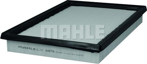 MAHLE LX 3475 - Filtro de aire www.parts5.com