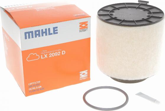 MAHLE LX 2092D - Air Filter www.parts5.com