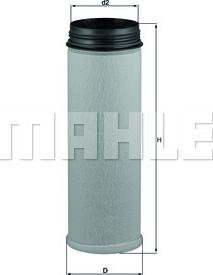 MAHLE LXS 277 - Filtro de aire complementario www.parts5.com