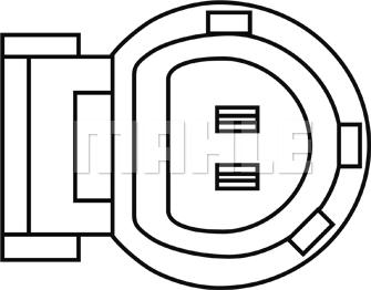 MAHLE MSC 3 - Датчик импульсов, коленвал www.parts5.com