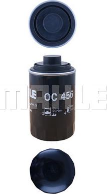 MAHLE OC 456 - Filtro de aceite www.parts5.com