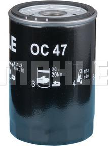 MAHLE OC 47 OF - Filtr oleju www.parts5.com