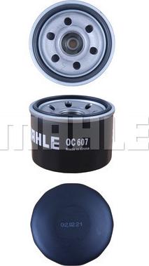 MAHLE OC 607 - Φίλτρο λαδιού www.parts5.com