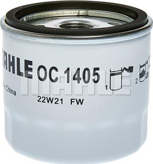 MAHLE OC 1405 - Filter za ulje www.parts5.com