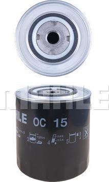 MAHLE OC 15 - Filtar za ulje www.parts5.com