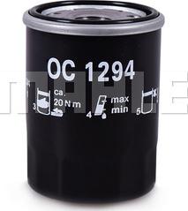 MAHLE OC 1294 - Oil Filter parts5.com