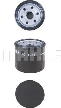 MAHLE OC 1253 - Oil Filter www.parts5.com