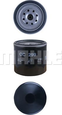 MAHLE OC 299 - Oil Filter www.parts5.com