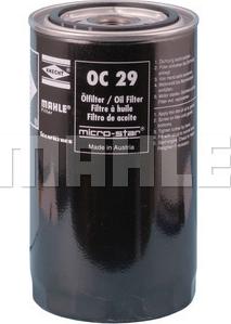 MAHLE OC 29 - Filtru ulei www.parts5.com