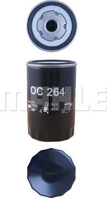 MAHLE OC 264 - Oil Filter www.parts5.com