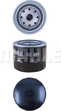 MAHLE OC 204 - Olajszűrő www.parts5.com