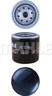 MAHLE OC 236 - Oljni filter www.parts5.com