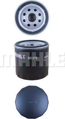 MAHLE OC 272 - Õlifilter www.parts5.com