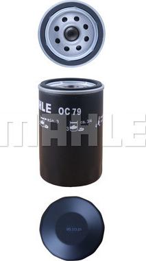 MAHLE OC 79 - Oljni filter www.parts5.com