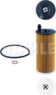 MAHLE OX 404D - Ölfilter www.parts5.com