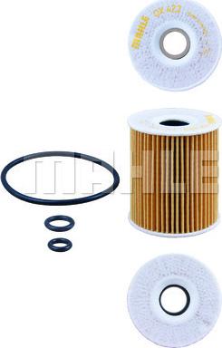 MAHLE OX 422D - Oil Filter www.parts5.com