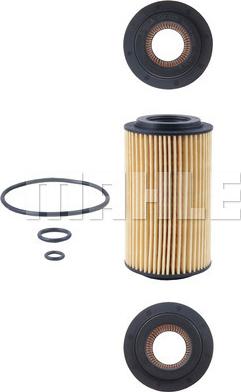 MAHLE OX 153D3 - Oil Filter www.parts5.com