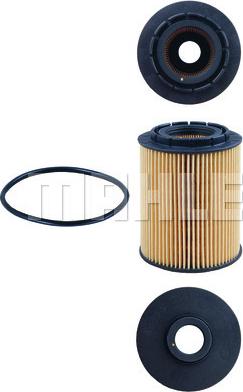 MAHLE OX 160D - Oil Filter www.parts5.com